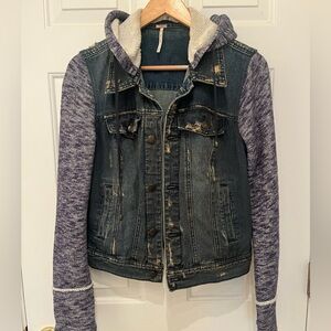 Free People Denim Jacket - Medium
